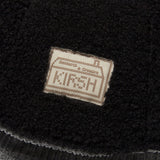 CHERRY REVERSIBLE FUR BUCKET HAT [BLACK]