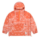 23 ペイズリーアノラック / 23 PAISLEY ANORAK ORANGE / NAVY
