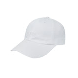 シグネチャーレタリングボールキャップ/SIGNATURE LETTERING BALL CAP-WHITE