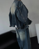 MG727 Garment Dining Denim Jacket (3 colors)