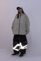 ポットXリフレクティブジョガーパンツ / BSR2223FWPT022 BSR POT-X REFLECTIVE JOGGER PANTS BLACK CHECK