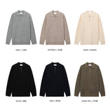 Digan Cashmere Zipper Collar Knit (6color)