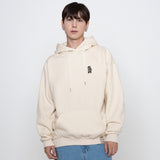 デイジーブーケベア刺繡フーディー/Daisy Bouquet Bear Embroidered Hoodie