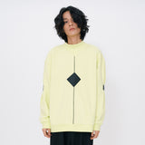 Square point Sweatshirts [Lime] (6591816401014)