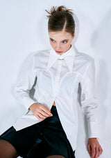 POINTED COLLAR COTTON SHIRT (6624209567862)