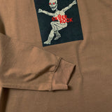 HOORAY LONG SLEEVE T-SHIRT LIGHT BROWN (6614592815222)