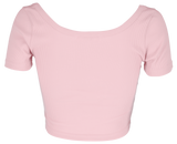 クロップドロゴTシャツ / [Seow] Croped logo T-shirts, pink