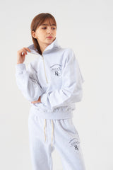 ゴートハーフジップ / Goat Half Zip-up Light melange