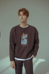 シガレットスウェットシャツ / Cigarette Sweat Shirt (4445009412214)