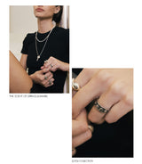 Melting Heart Orbit Ring [SIZE.1]