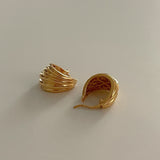 クレープピアス / crepe earring