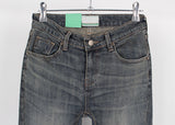 LINE BOOTS CUT DENIM
