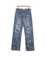 ダーティーウォッシングワイドデニム / Dirty washing wide denim (1 color)