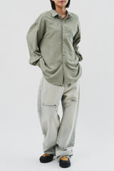 Cream Double Denim