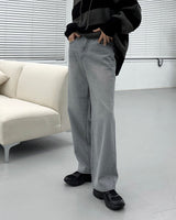 オーバーワイドデニム/TR2422 Gray Over Wide Denim