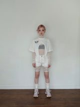レースインナーショーツ/lace inner shorts - ivory