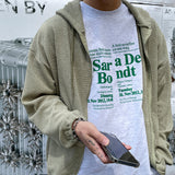 サラデショートスリーブTシャツ