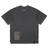 23 インサイドアウトピグメントオーバーサイズTシャツ / 23 INSIDEOUT PIGMENT OVERSIZED T-SHIRTS BEIGE / CHARCOAL