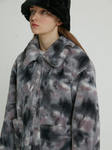 (JK-21708) ECO FUR JACKET DEEP GRAY (6616013766774)