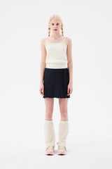 スモールチェリーポップルニットスカート / SMALL CHERRY POPPLE KNIT SKIRT [NAVY]