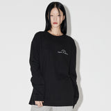 Runboy Overfit Longsleeve T-shirt [BLACK] (6618530480246)