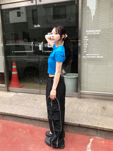サイレントトラックパンツ