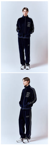 シグネチャートラックパンツ/SIGNATURE TRACK PANTS [NAVY]