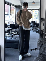 selon daily loosefit kara button cardigan