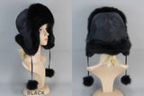 Fox fur hat