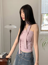 ケロスリットストレートポケットデニムミニスカート / Kelo Slit Straight Pocket Denim Mini Skirt