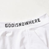 ハーフタートルネックスリーブレスT/HALF-TURTLE NECK SLEEVLESS T-WHITE