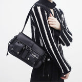 Cassette Pocket Shoulder Bag
