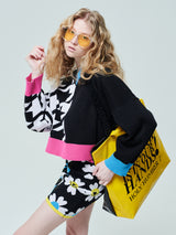 SMILE BIG SIZE SHOPPER BAG_YELLOW (6582794322038)