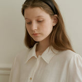 ピュアボタンブラウス/Pure button blouse