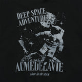 ASTRONAUT ADVENTURE HOODIE BLACK