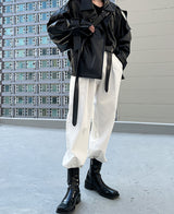 ダミアンバルーンレザージャケット/[引き合い殺到] Damien Balloon Leather Jacket