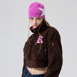 リバーシブルスタージャカードニットビーニー / REVERSIBLE STAR JACQUARD KNIT BEANIE