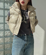 ダイブクロップぺディッドベスト/Dive Crop Padded Vest (3color)