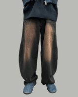 Rowdy washed curve denim jeans