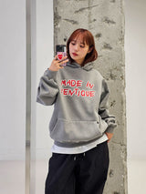VENTIQUE Pigmate fluff Hoodie 3color