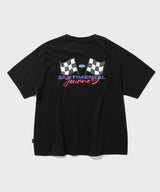 レーシングフラッグTシャツ/Racing Flag Tee (Black)