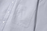 スタンダードステッチリネンシャツS74/Standard Stitch Linen Shirt S74 Gray