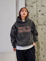 VENTIQUE Pigmate fluff Hoodie 3color