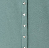 LAMB LIVELIHOOD SWEAT CARDIGAN (TURQUOISE)