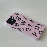 グロッシーケース / pink glossy case