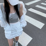 ゲットアップスナップボタンノースリーブ