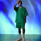 バインディングテリーショーツ/[UNISEX] Binding Terry Shorts (Green)