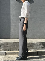 ロアサマーツータックワイドスラックス / Roa Summer Two-Tuck Wide Slacks (4 colors)