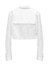 Low collar jacket
