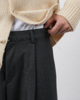 ツイルヘビーナッピングワイドスラックス / twill heavy napping wide slacks 2color
